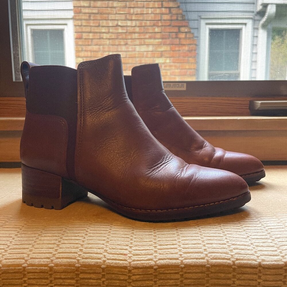 Madewell Leather Ankle Boots